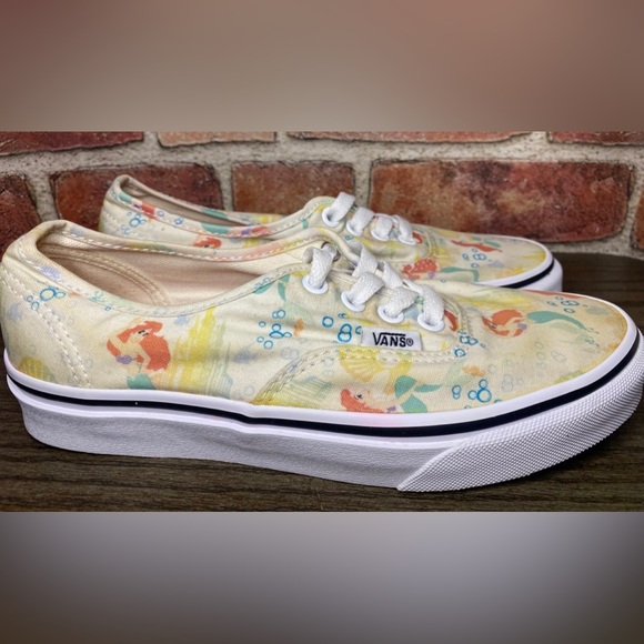 Little Mermaid Disney X Vans Sz 6 Womens - Picture 6 of 7